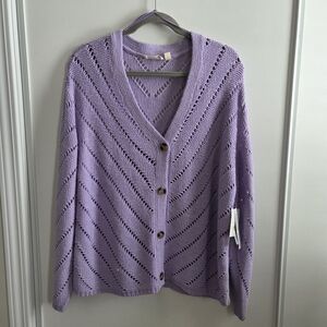 Retrod Purple Cardigan